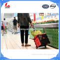 Wholesale supermarket push cart shopping basket trolley luggage